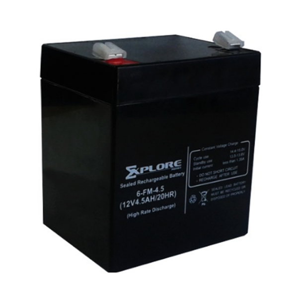 BATERIA EXPLORE UPS 6-FM-4.5 (12V4.5AH/20HR 27332