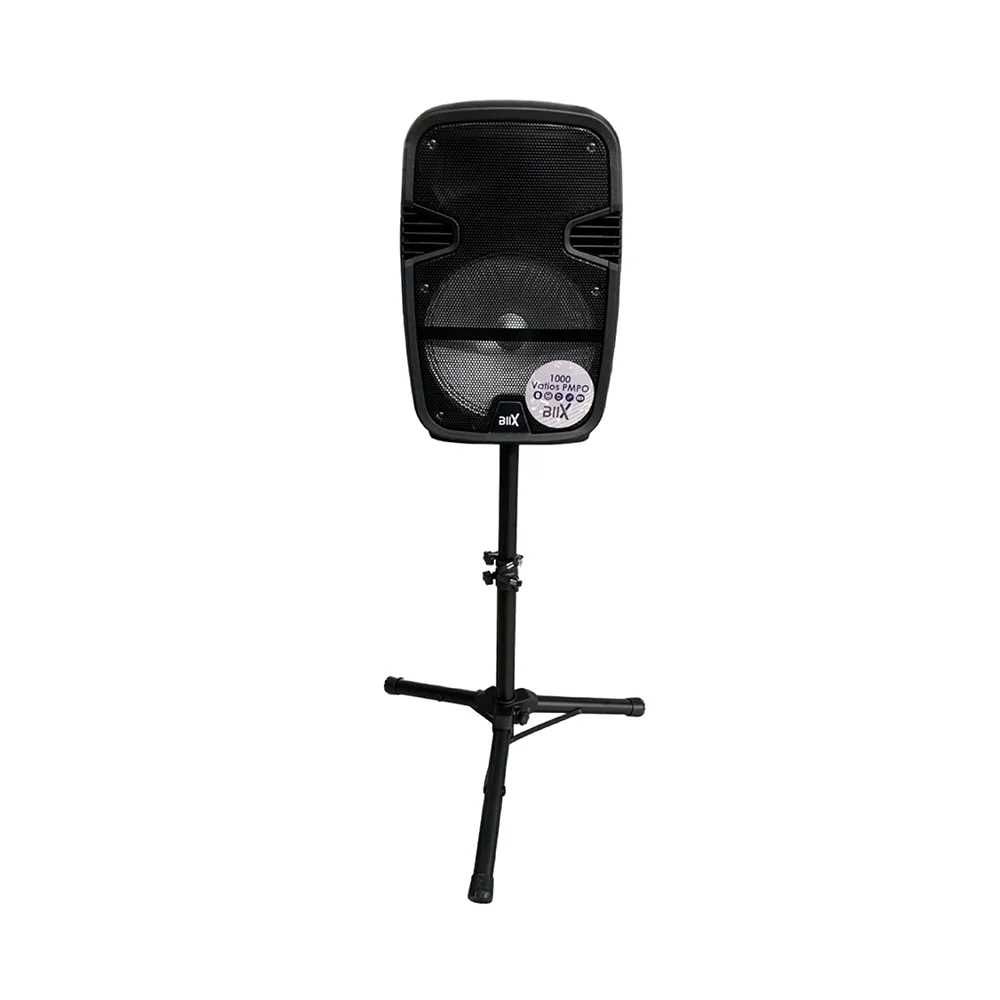 CORNETA 12" BIIX-COR012 USB AUX MEMORIA MICRO BLUET BATER 1000 VATIOS