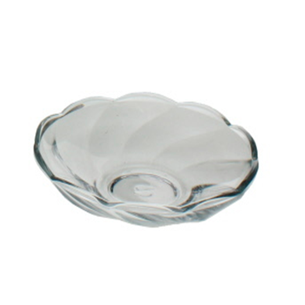 PLATO SET 6 PZAS 110MM (54271) TRANSPARENTE