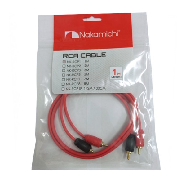 CABLE RCA NAKAMICHI NR-RCP1 1M
