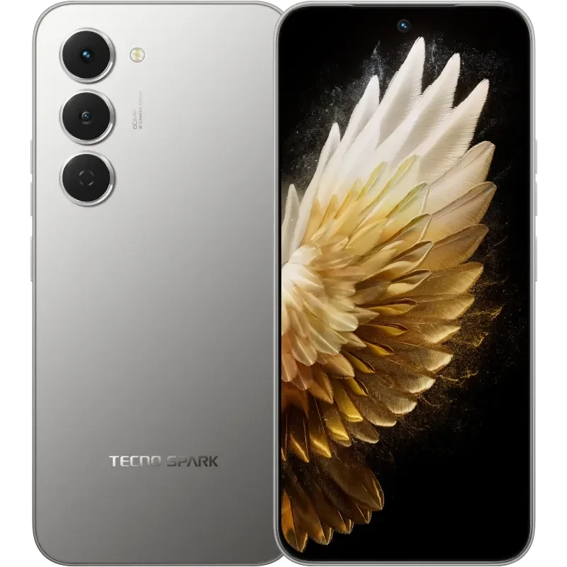TELEFONO CELULAR TECNO SPARK 40 PRO 256GB 8GB MOON TITANIUM 2172