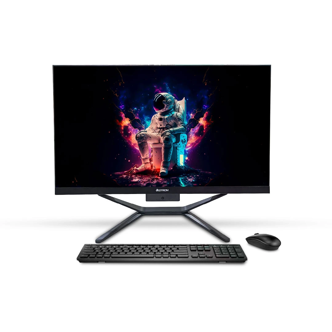 ASTRON GS-24 8/256 ALL IN ONE I5 BLACK + TECLADO + MOUSE + CAMARA